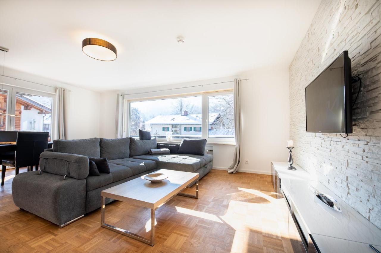 Cloud 9 Apartment Garmisch-Partenkirchen Bagian luar foto