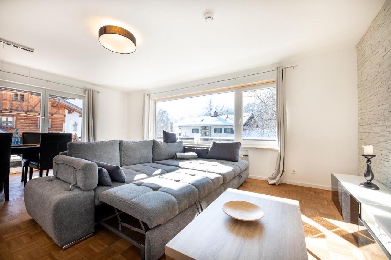 Cloud 9 Apartment Garmisch-Partenkirchen Bagian luar foto